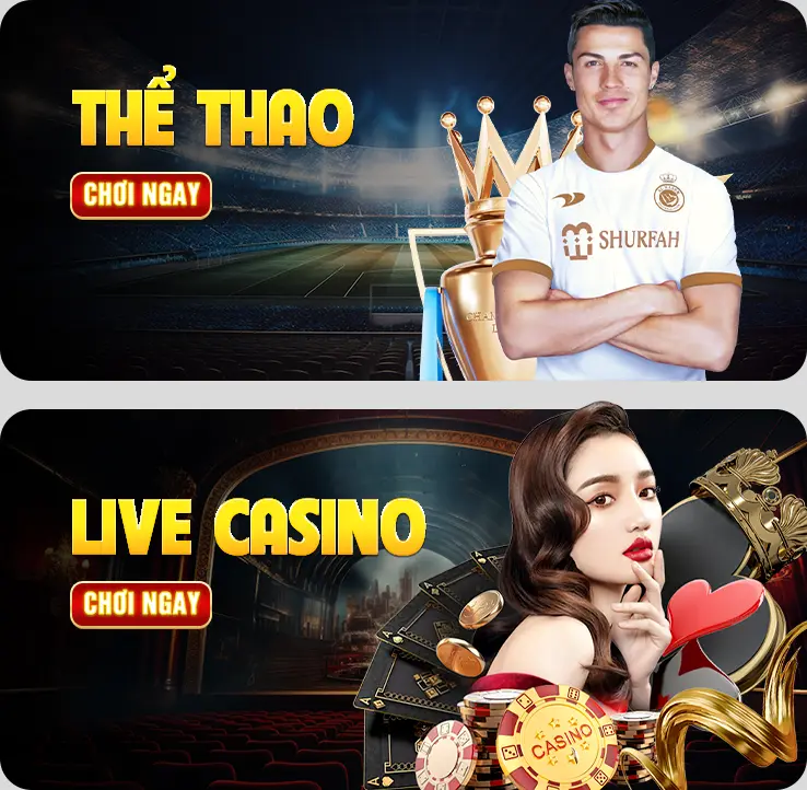 thể thao + live casino